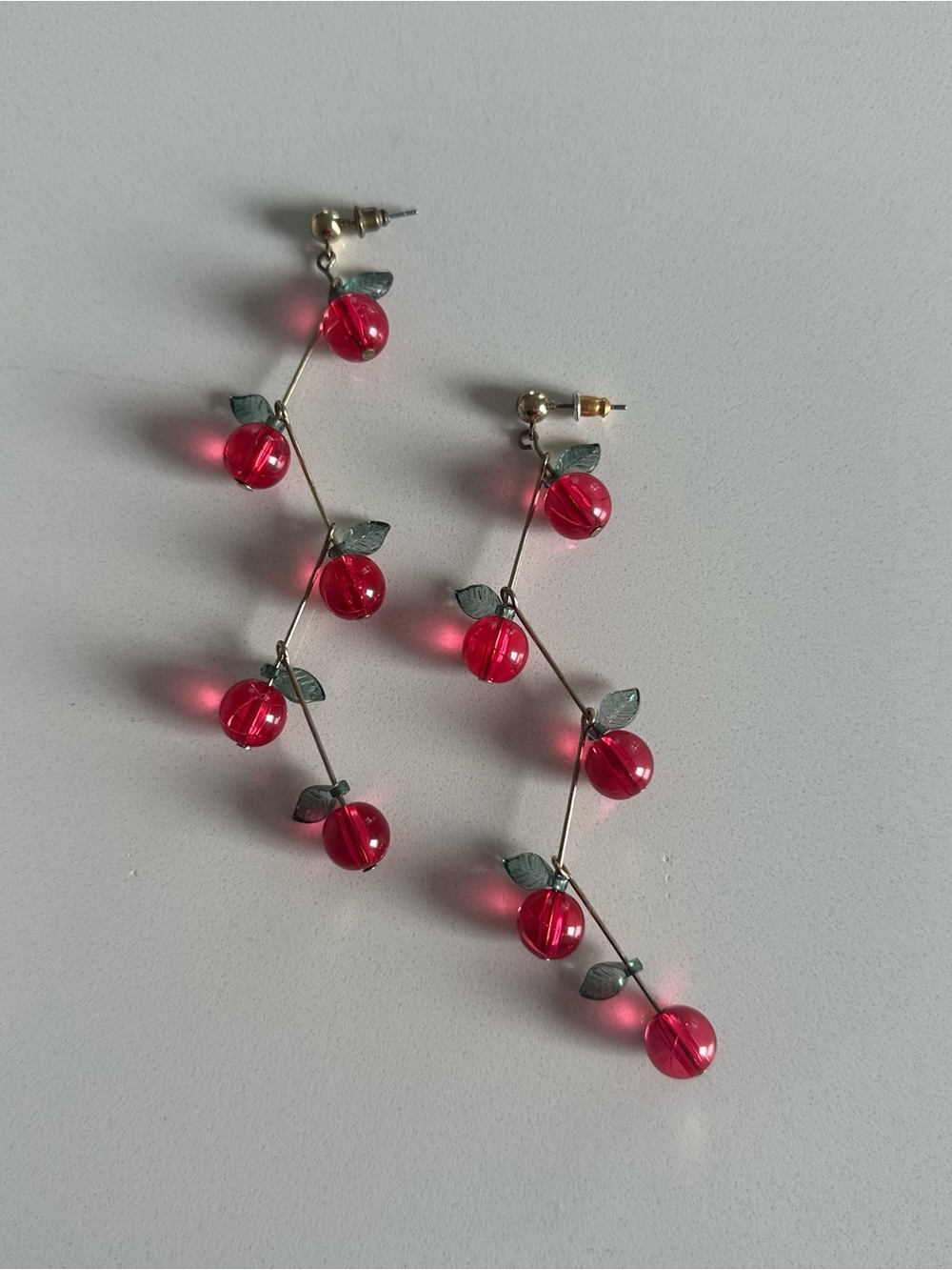 Cherry earrings 🍒 - Picture 3 of 4